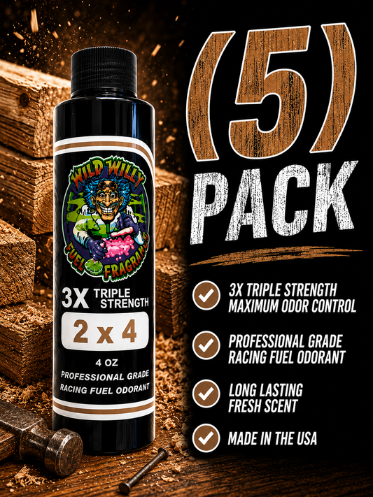 2 x 4 - Wild Willy Fuel Fragrance - 3X Triple Strength! Bulk (5) Pack