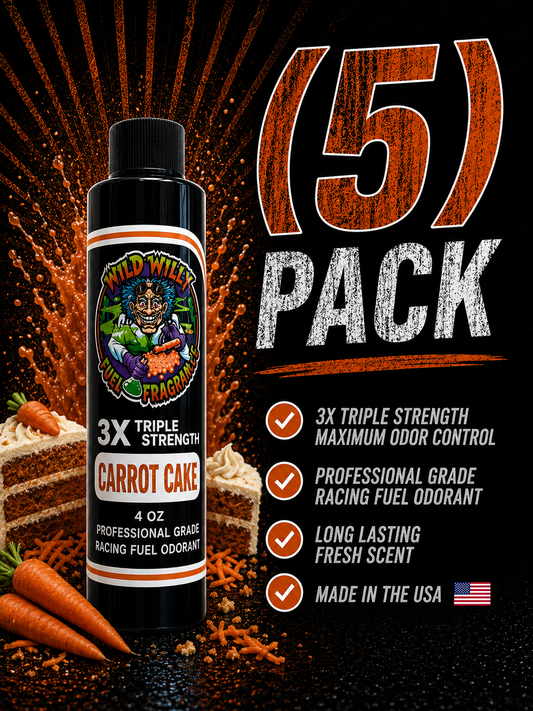 Carrot Cake - Wild Willy Fuel Fragrance - 3X Triple Strength! Bulk (5) Pack