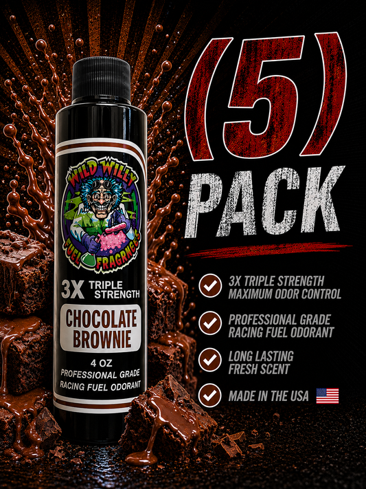 Chocolate Brownie - Wild Willy Fuel Fragrance - 3X Triple Strength! Bulk (5) Pack