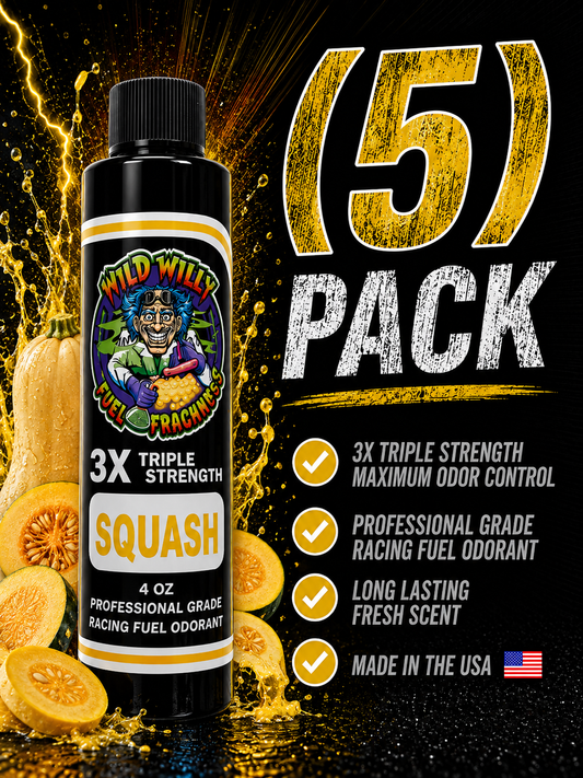 Squash - Wild Willy Fuel Fragrance - 3X Triple Strength! Bulk (5) Pack