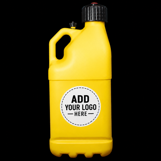 (4) Custom Yellow Utility Jug